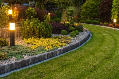 Stone Garden Edging