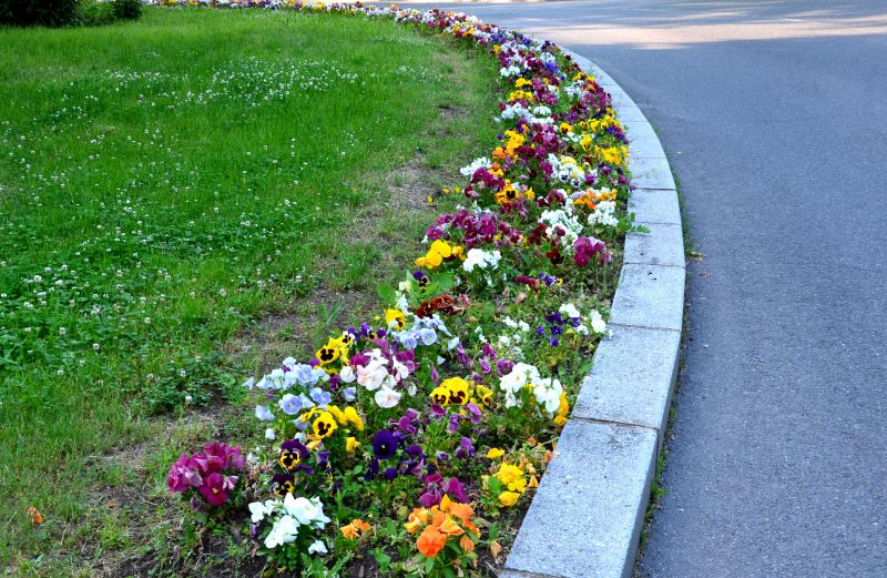 Stone Garden Edging