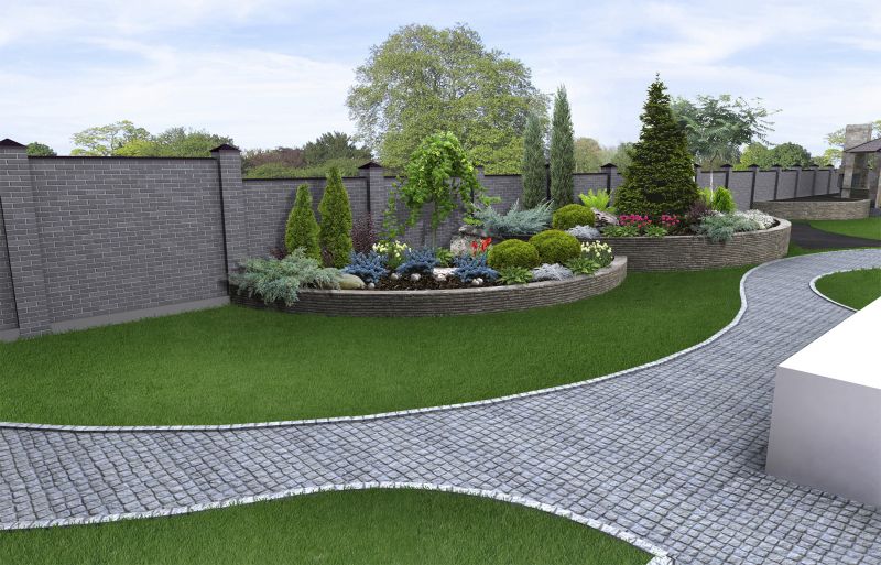 Modern Stone Borders